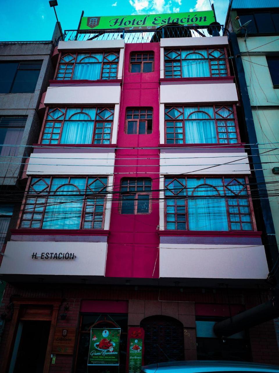Hotel Estacion 里奥班巴 外观 照片