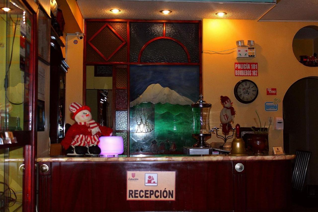 Hotel Estacion 里奥班巴 外观 照片